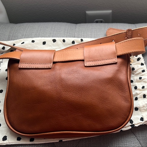 Clare V Brown Leather Fanny - Picture 2 of 4